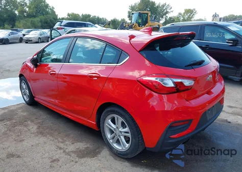 2018 Chevrolet Cruze Lt Auto из США, поврежденный, VIN 3G1BE6SM9JS652308